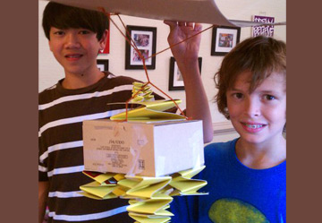 Egg drop contest!