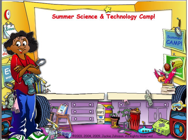 Mop Top Shop Summer Science & Technology Camp graphic